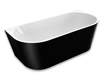 WANNA WOLNOSTOJĄCA 170x80 WELLIS CALABRIA BLACK