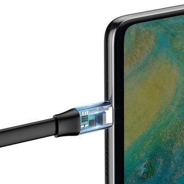 ПЛОСКИЙ КАБЕЛЬ USB/USB-C BASEUS 5A QC 3.0 SAMSUNG