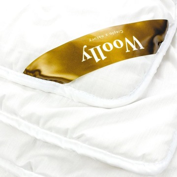 KOŁDRA POLSKA Wełna Owcza 180x200cm Woolly POLDAUN