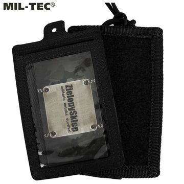 Чехол для документов CASE MIL-TEC Pass ID Card, черный