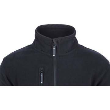 Флисовая куртка, черная, размер XS.