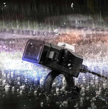 USB ЗАРЯДНОЕ УСТРОЙСТВО ДЛЯ МОТОЦИКЛА С ПЕРЕКЛЮЧАТЕЛЕМ