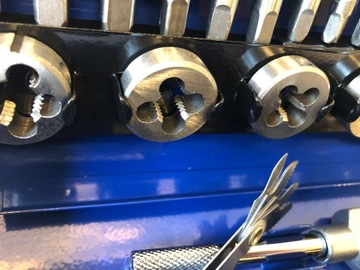 Magma Gwintowniki i narzynki zestaw M3-M12 32 elem