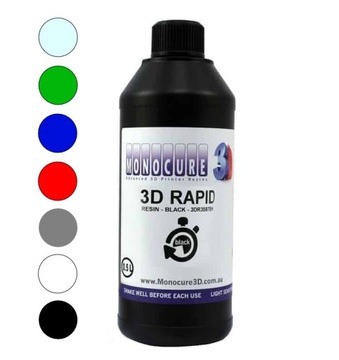Żywica UV MONOCURE 3D RAPID 500 ml Różne Kolory