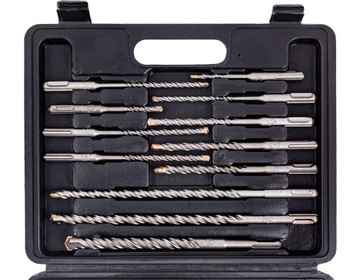 НАБОР СВЕРЛ СВЕРЛА ПО БЕТОНУ SDS PLUS ДОЛОТО 17