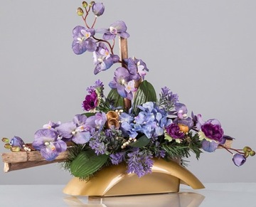 ЦВЕТОЧНЫЙ ГОРШОК ИКЕБАНА, КРЫШКА, длина 34 см, КОНТЕЙНЕР