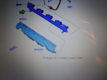 ДАТЧИК ДАВЛЕНИЯ ТОПЛИВА FORD 2.0 2.3 EcoBoost EJ7E-9F972-AA EJ7E9F972AA
