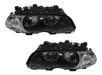 KOMPLET REFLEKTORÓW BMW 3 E46 1998-2001 COUPE CABR