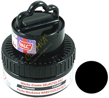 PALC PASTA KREM WOSKOWY SKÓR BUTÓW CZARNY