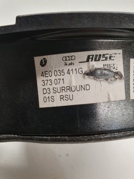 ЗАДНЯЯ ПОЛКА ДИНАМИКА AUDI A8 D3 LIFT BOSE 4E0035411G
