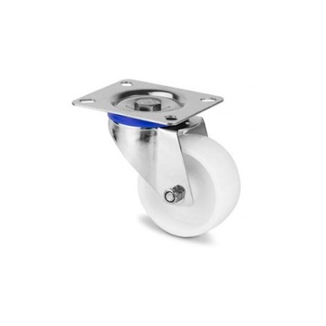 Kółko INOX skrętne 80 mm 150 kg nierdzewne
