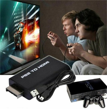 ПРЕОБРАЗОВАТЕЛЬ АДАПТЕРА ТВ-АДАПТЕРА PS2 В HDMI