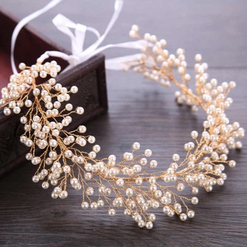 Свадебное украшение для волос с узлом PEARLS Wedding