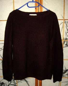 sweter H&M Logg S 36 z wełną