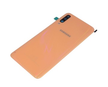Oryg klapka baterii Samsung A50 A505 pomarańczowa