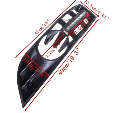 VW PASSAT B6 LED KIERUNKOWSKAZY+DZIENNE KRATKI DRL