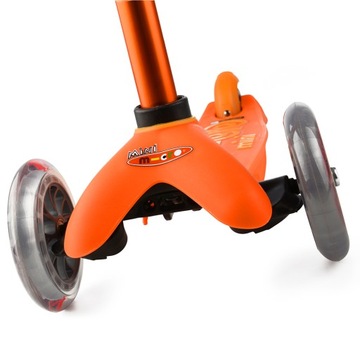 Микро - Самокат трехколесный детский Mini Deluxe Orange