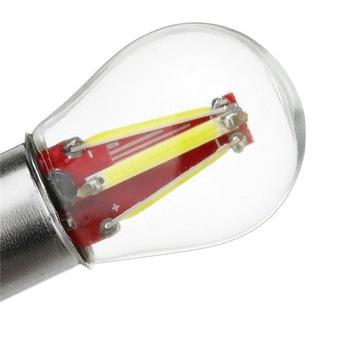 P21/5W BAY15D LED 4 x COB НИТЬ + стабилизатор