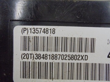 MODUL KLIMATIZACE 13574818 OPEL INSIGNIA A