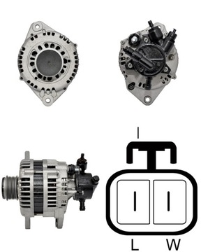 ГЕНЕРАТОР JA1901 OPEL COMBO CORSA C MERIVA / CDTI