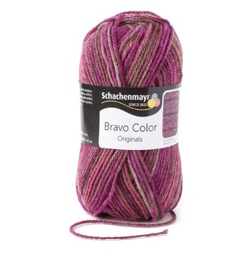 Włóczka kolorowa BRAVO COLOR col 2088 melanż ombre