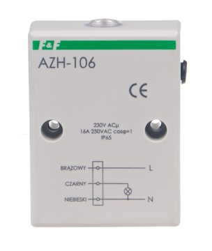 F&F AUTOMAT ZMIERZCHOWY AZH-106 230V 16A IP65