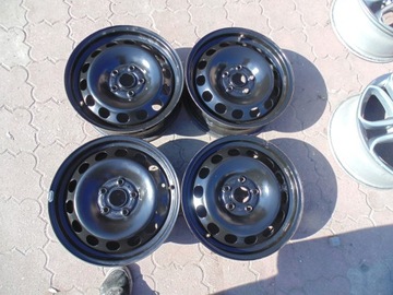 4× DISK OCELOVÝ VOLKSWAGEN OE VW GOLF VII OCTAVIA LEON III 6.0" X 16" 5X112 ET 48
