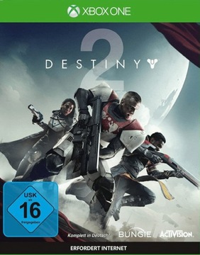 DESTINY 2 NOWA GRA NA XBOX ONE PEGI 16 NIEMIECKA