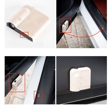 Citroen светодиодный логотип с беспроводной связью C1 C2 C3 C4 C5 DS