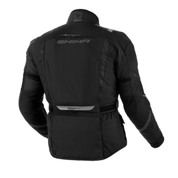 SHIMA Hero черная мотоциклетная куртка r S