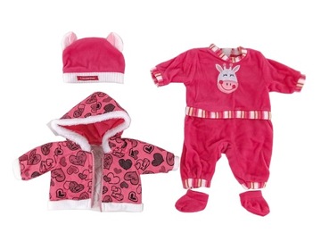 Одежда PINK BABY для куклы BORN BOBAS, клоунская куртка 211