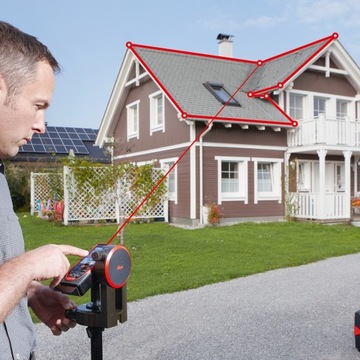 Лазерный дальномер Leica Disto S910 в комплекте P2P для 3D-измерений