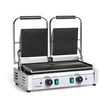 GRILL KONTAKTOWY PODWÓJNY FORGAST FG09202