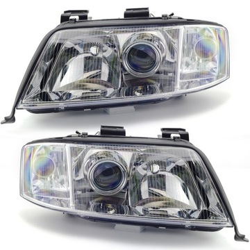 REFLEKTORY LAMPY AUDI A6 C5 H7/H1 KPL L+P