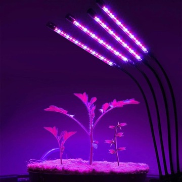 GROWBOX ЧЕТЫРЕХСВЕТОДИОДНАЯ ЛАМПА ДЛЯ ВЫРАЩИВАНИЯ РАСТЕНИЙ 40ВТ