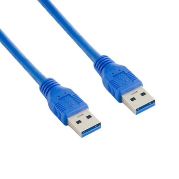 Kabel USB 3.0 - AM - AM MĘSKI - MĘSKI MALE MALE 1M