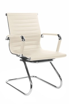 FOTEL KRZESŁO STACJONARNE PRESTIGE SKID BIURO
