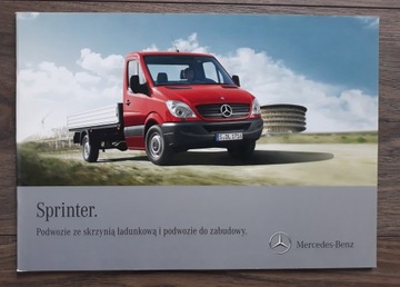 Prospekt Mercedes Sprinter podwozie 2010