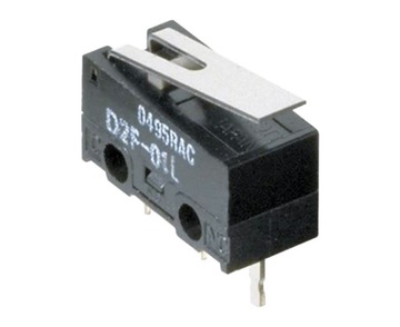 Mikroprzełącznik z dźwignią D2F-01L OMRON ON-(ON)
