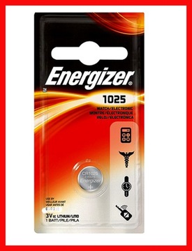 ~ Bateria litowa ENERGIZER 3V CR 1025 1 sztuka ~