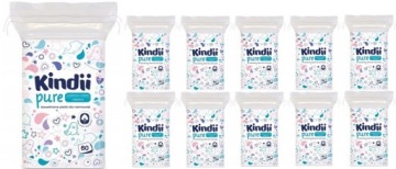 Прокладки косметические Kindii Baby Sensitive 60 шт.