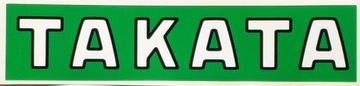 TAKATA - naklejka