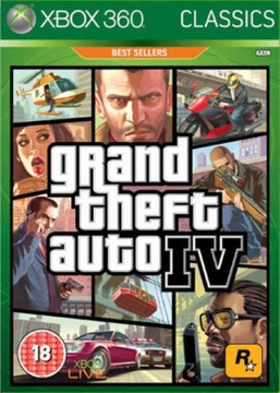 GTA 4 X360 GRAND THEFT AUTO IV XBOX360