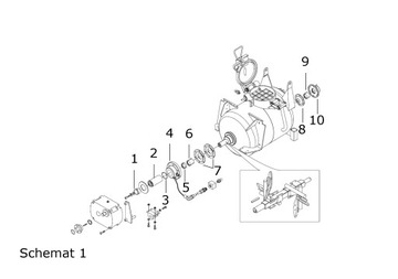 Уплотнение вала Putzmeister Brinkmann оригинальное.