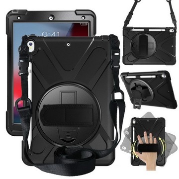 Etui pancerne 360° obudowa z paskiem na ramię do iPad Air 3 10.5 / Pro 10.5