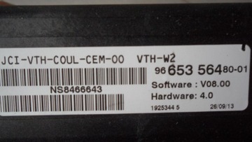 DISPLEJ HEAD UP PEUGEOT 3008,5008, 508