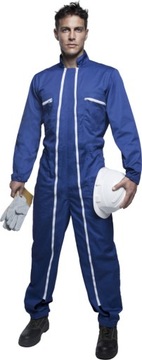 KOMBINEZON OCHRONNY ROBOCZY BHP MOCNY NA ZAMEK 4XL