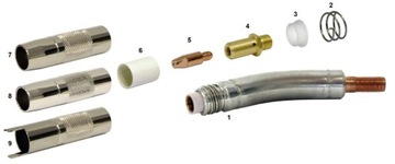 Держатель картриджа газового сопла Kemppi PMT MMT 25 22 20