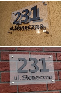 3D адресная доска 30х40 для дома +проект