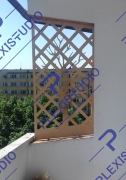 ЗАБОР-СЕТКА, ОТДЕЛКА БАЛКОНА, ПРЯМОУГОЛЬНИК, 120Х70 см